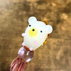 作品animal glass pen（はりねずみ）