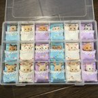 作品157【再販】シルバニア　赤ちゃん　ベッド　布団　ケース　収納　メルヘンフラッグ