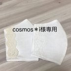 作品インナーマスク　cosmos＊i様専用　表裏リネン