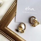 作品- elegant moment -優雅なひととき　ピアス/イヤリング