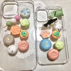 作品和菓子スマホカバー