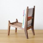 作品【book rest chair】マガジンラック／木桟