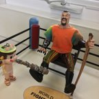 作品手作りプロレスフィギュアリング