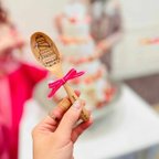作品ウエディングケーキデザイン☆結婚式のプチギフトに♪新郎新婦へのプレゼントに♪