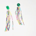 作品【特集掲載作品】 Colorful beads tassel/エスニック ビーズ タッセル