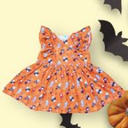 作品キャスパーのハロウィンワンピース👗🎃80センチ