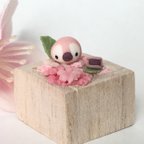 作品🌸 春爛漫  升入り 桜 ティラミス 桜餅  和菓子 ペンギン ミニチュア フード