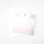 作品桜のメッセージカード / 春の沫
