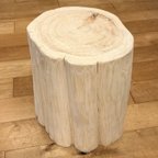 作品Hinoki Wood Stool No.639