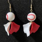 作品プロ野球　ピアス　プロ　カープ　野球ピアス　イヤリング　プロ野球アクセサリー　野球アクセサリー