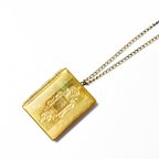 作品Vintage 1930's goldmetal rockt pendant