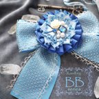 作品＃174　Bouquet de bijoux 　Bleu céleste
