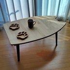 作品＊Ｗｏｏｄ　Cat＊フォールディングローテーブル