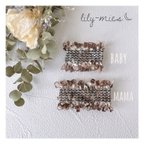 作品♥再販♥人気 baby & mama ヘアクリップセット