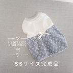 作品SSサイズ完成品　Cottonワンピース　ダンガリーレース°˖✧