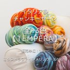 作品【IC3】全13色！イタリア製チャンキーヤーン -Tempera-【エクストラファインメリノ100％】