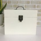 作品【完売】 CD収納BOX【クラシックホワイト】 ❤️