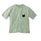 作品【子供用】ネコ柄Tシャツ　綿100% （100～150サイズ）