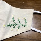 作品刺繍入りマスク