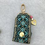 作品インド刺繍リボンのカチューシャホルダー