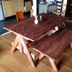 作品【オーダーページ】rinabuhi様用☆家族のために作ったダイニングテーブル