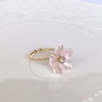作品桜の指輪　Minette☆ RING087