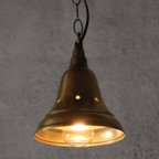 作品USAヴィンテージインダストリアルブラスシェードペンダントライト｜真鍮製山型電傘吊下げ照明 BRASS PENDANT LAMPS◆店舗照明・引掛けシーリング・カフェランプ・ブルックリン・天井照明・間