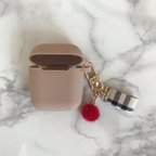 作品【チェックのベーシックairpods】