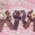 作品♡flower clip/broach♡