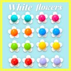 作品ꕤWhite  flowerꕤピアス/イヤリング