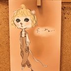 作品ねこ+チワワ 5枚入りオリジナルポストカード