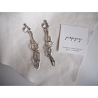 作品silver chain earring シルバーチェーンイヤリング 