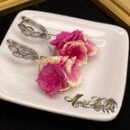 作品collection "vanilla hydrangea" earrings コレクション「バニラアジサイ」イヤリング