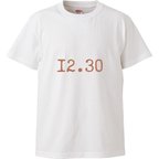 作品ユニセックスTシャツ【12月30日生まれ｜ホワイト】カラーストロロジー (誕生色) バースデーカラー