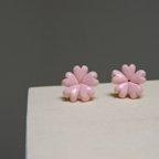 作品桜　Cherry Blossom　ピアス／イヤリング