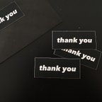 作品thank you ステッカー