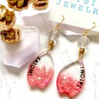 作品【名前入り】Sakura petal earrings 