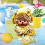 作品モンチッチM用ニット3点セット🍋ロップイヤーレモンうさぎ🐇