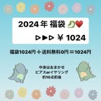 作品🌸 2024年 福袋 🌸  1024円 ピアスorイヤリング