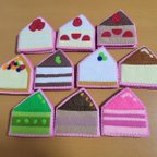 作品ケーキの絵合わせカード