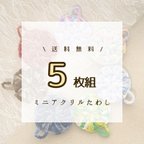 作品送料無料＊5枚組＊ミニアクリルたわし