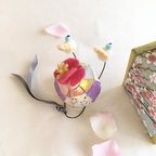 作品陽気なお花のカタツムリさん