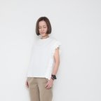 作品frill tops / white