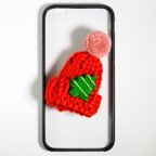 作品iPhone6/6s ちいさなニット帽がかわいい！ ケース カバー レッド