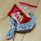 作品ズパゲッティ　小物入れ　お菓子　印鑑　鍵　アクセサリーなど♪