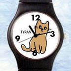 作品猫[CAT]-TYRAN腕時計-W1-TL　シンシ♪