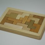 作品【木製玩具】ミニペントミノ パズル (国産材)