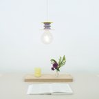 作品カラフルなペンダントランプ｜Frutti Lamp LED電球有り