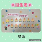 作品☆誕生表 壁面飾り 保育園 幼稚園 施設☆