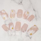 作品Nail*ピンク結婚式ネイル